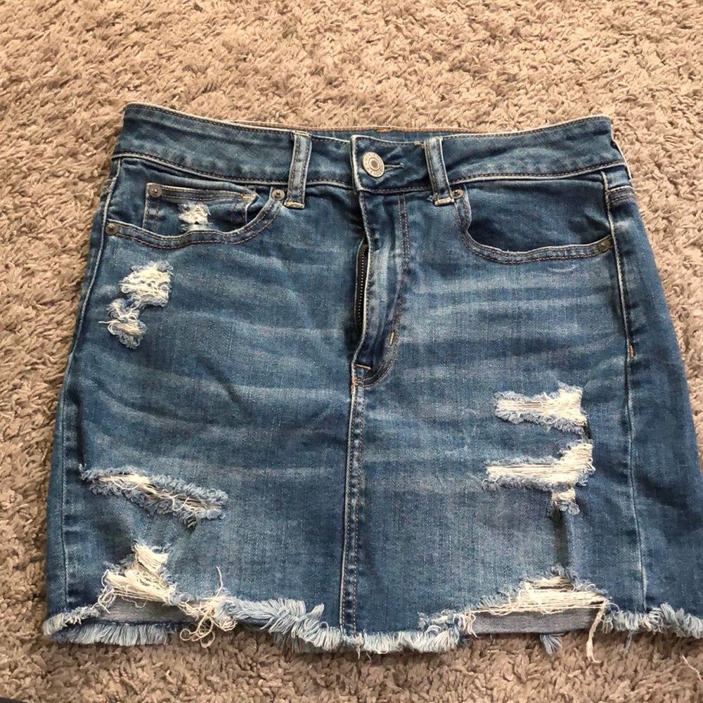 American Eagle denim skirt size 6